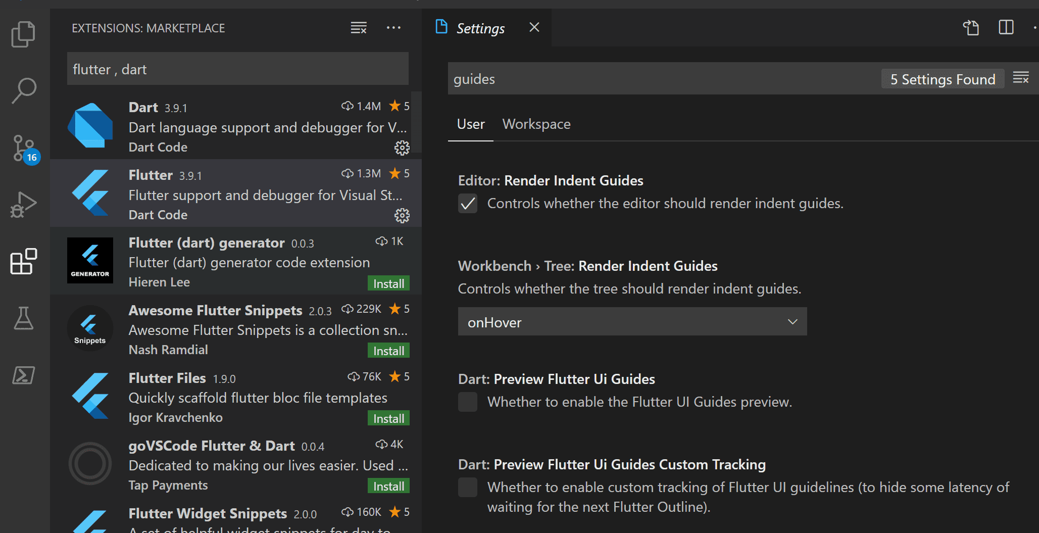 Flutter VSCode extensions | Sumith Parambat Damodaran